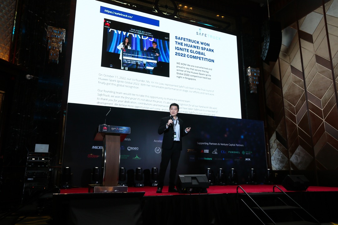 SafeTruck Won Huawei Spark Ignite Global